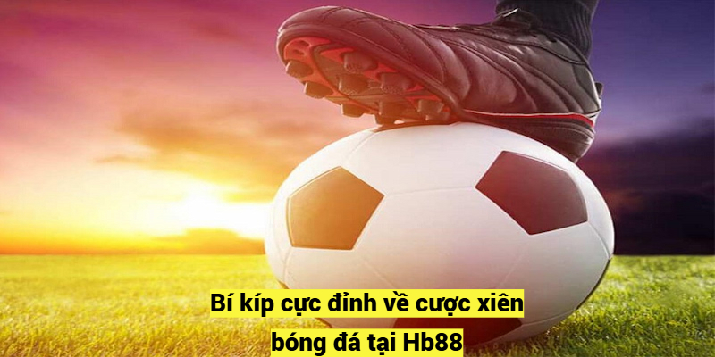 Bí kíp cực đỉnh về cược xiên bóng đá tại Hb88