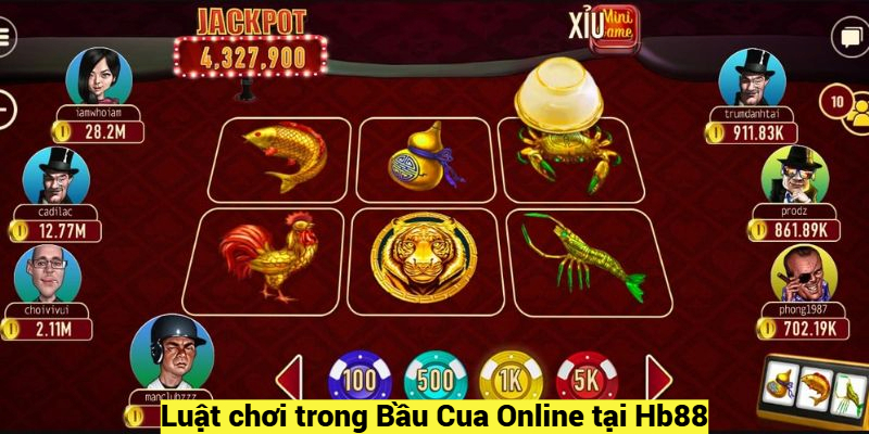 Luật chơi trong Bầu Cua Online tại Hb88