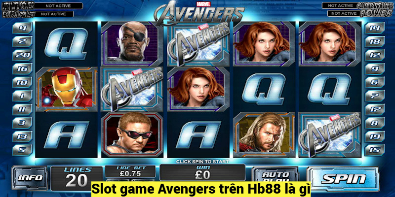 Slot game Avengers trên Hb88 là gì?