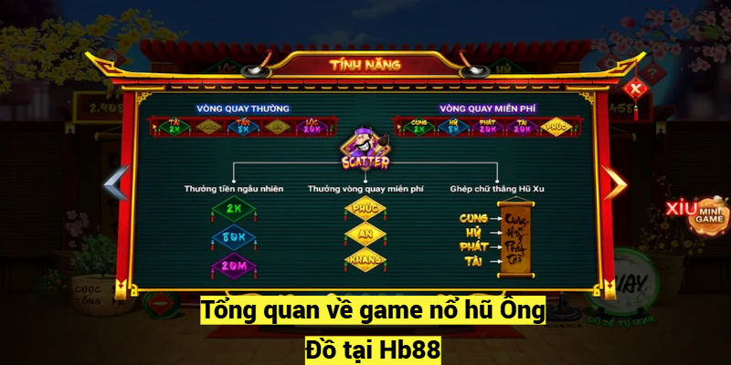 Tổng quan về game slot game Ông Đồ tại Hb88