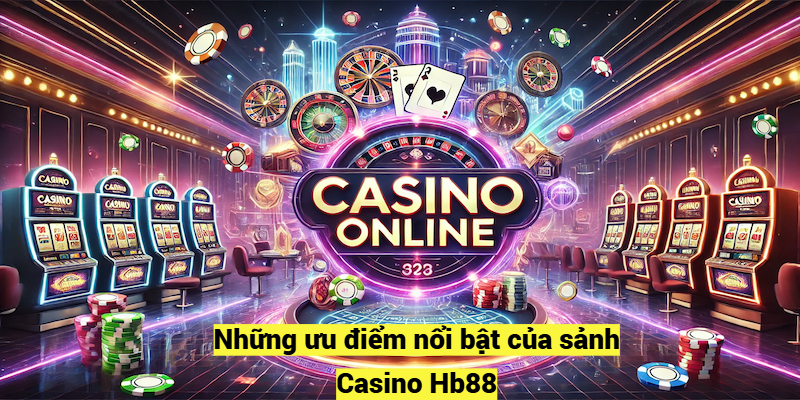 Những ưu điểm nổi bật của sảnh Casino Hb88